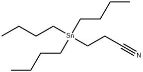 (2-Cyanoethyl)tributyltin Struktur