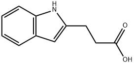 3-(1H-Indol-2-yl)propanoic acid Struktur