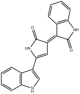 3-[5-(1H-Indole-3-yl)-2,3-dihydro-2-oxo-1H-pyrrole-3-ylidene]-1H-indole-2(2H)-one price.