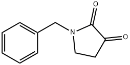 1-BENZYLPYRROLIDINE-2,3-DIONE Struktur