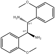 Meso-1,2-bis(2-Methoxyphenyl)ethylenediaMine Struktur