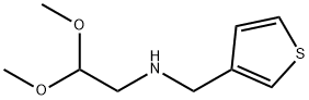 2,2-DiMethoxy-N-(thiophen-3-ylMethyl)ethanaMine Struktur