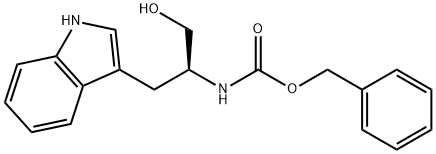 N-alpha-Cbz-L-tryptophanol Struktur