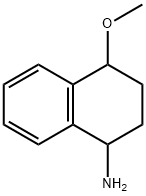 1-Naphthalenamine,1,2,3,4-tetrahydro-4-methoxy-(9CI) Struktur