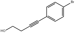 4-(4-broMophenyl)but-3-yn-1-ol Struktur