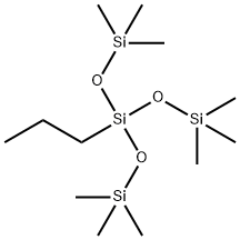 PROPYLTRIS(TRIMETHYLSILOXY)SILANE Structure