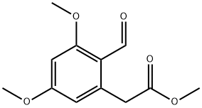 Methyl 2-forMyl-3,5-diMethoxyphenylacetate Struktur