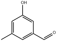 3-Hydroxy-5-Methylbenzaldehyde Struktur