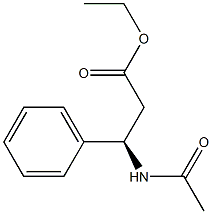 (R)-β-N-acetyl-phenylalanine ethyl ester Struktur