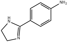 BenzenaMine, 4-(4,5-dihydro-1H-iMidazol-2-yl)- Struktur