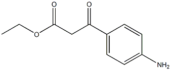 Benzenepropanoic acid, 4-aMino-b-oxo-, ethyl ester Struktur