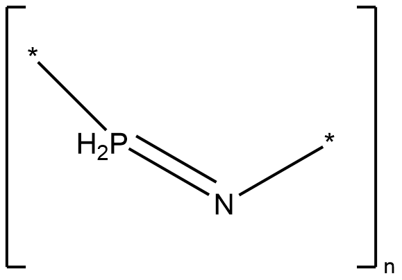 Poly(nitrilophosphoranylidyne) Struktur