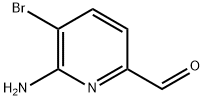 6-AMino-5-broMopicolinaldehyde Struktur