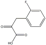 Benzenepropanoic acid, 2-fluoro-.alpha.-oxo- Struktur