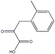 Benzenepropanoic acid, 2-Methyl-.alpha.-oxo- Struktur