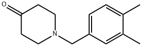 1-(3,4-DiMethylbenzyl)piperidin-4-one Struktur