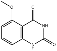 2,4(1H,3H)-Quinazolinedione, 5-Methoxy- Struktur