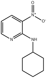 N-cyclohexyl-3-nitropyridin-2-amine Struktur