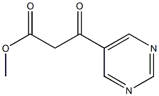 5-PyriMidinepropanoic acid, b-oxo-, Methyl ester Struktur