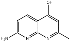 7-Amino-2-methyl-1,8-naphthyridin-4-ol Struktur