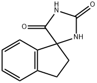 2'',3''-DIHYDRO-2H,5H-SPIRO[IMIDAZOLIDINE-4,1''-INDENE]-2,5-DIONE Struktur