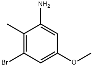 3-Bromo-5-methoxy-2-methylaniline