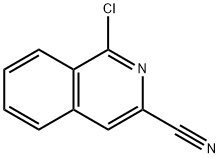 1-Chloroisoquinoline-3-carbonitrile Struktur