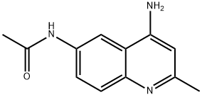 N-(4-aMino-2-Methylquinolin-6-yl)acetaMide Struktur