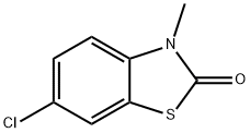 6-Chloro-3-Methylbenzo[d]thiazol-2(3H)-one Struktur