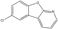 6-Chlorobenzofuro[2,3-b]pyridine Struktur