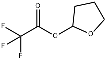 tetrahydrofuran-2-yl 2,2,2-trifluoroacetate Struktur