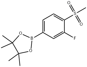 3-Fluoro-4-(Methylsulfonyl)phenylboronic Acid Pinacol Ester