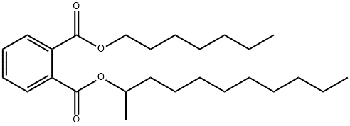 HEPTYL,UNDECYLPHTHALATE Struktur