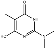 2-(diMethylaMino)-5-MethylpyriMidine-4,6-diol Struktur