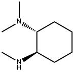 1,2-CyclohexanediaMine, N,N,N'-triMethyl-, trans- Struktur