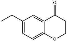 4H-1-Benzopyran-4-one, 6-ethyl-2,3-dihydro- Struktur