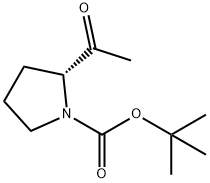 (R)-1-Boc-2-acetyl-pyrrolidine Struktur