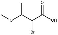 2-BroMo-3-Methoxybutanoic acid Struktur