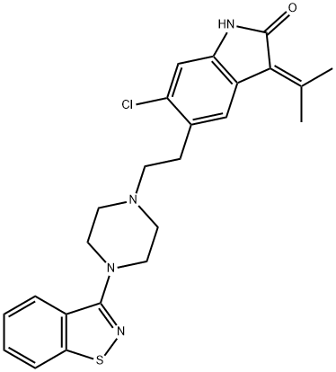 Isopropylidene ziprasidone Struktur