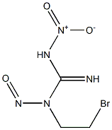 1-(2-BroMoethyl)-3-nitro-1-nitrosoguanidine Struktur