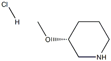 (R)-3-Methoxypiperidine hydrochloride Struktur