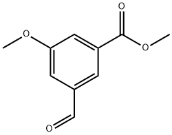 METHYL 3-FORMYL-5-METHOXYBENZOATE Struktur