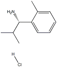 (S)-2-Methyl-1-(o-tolyl)propan-1-aMine hydrochloride Struktur