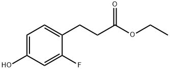 Ethyl 3-(2-Fluoro-4-hydroxyphenyl)propanoate Struktur