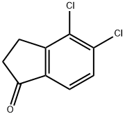 4,5-二氯-1-茚酮, 69392-64-9, 結(jié)構(gòu)式