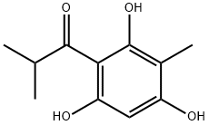 2-Methyl-4-isobutyrylphloroglucinol Struktur