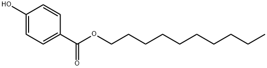 DecylParaben(decyl4-hydroxybenzoate) Struktur