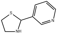 2-(3-Pyridyl)thiazolidine, 97% Struktur