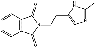 2-(2-(2-Methyl-1H-iMidazol-5-yl)ethyl)isoindoline-1,3-dione Struktur