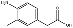 2-(4-aMino-3-Methylphenyl)acetic acid Struktur